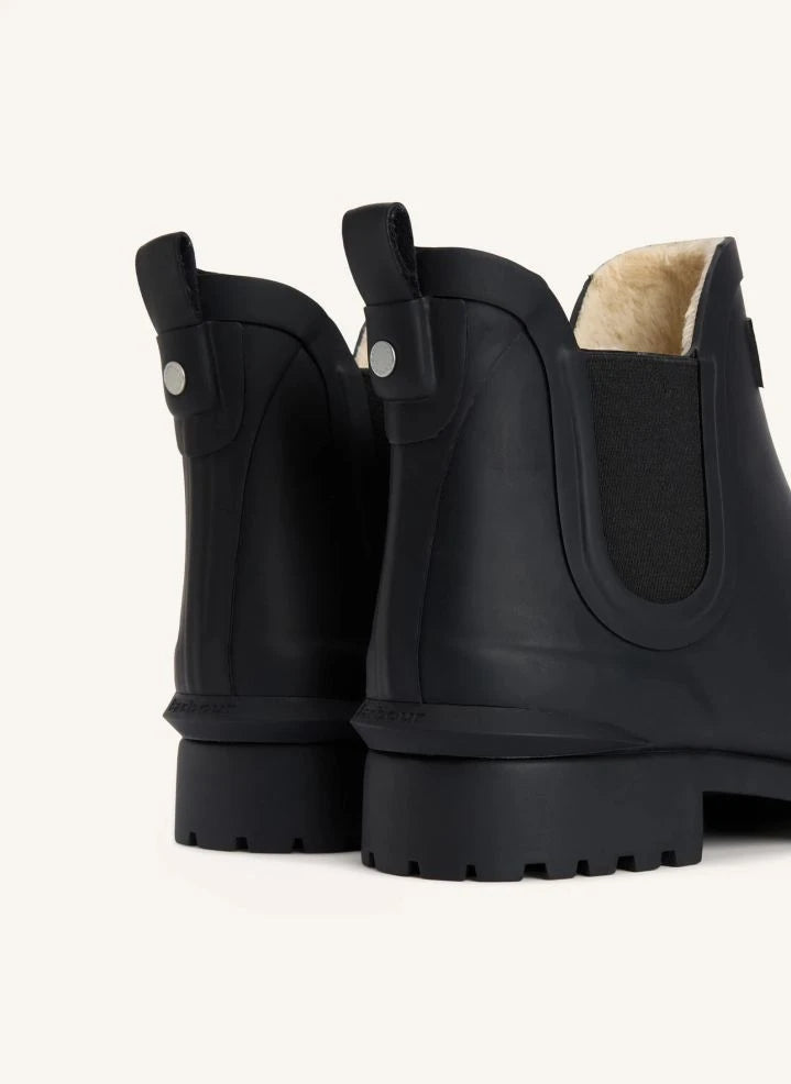 Barbour - Chelsea Kirkton Kauçuk Çizme | Siyah