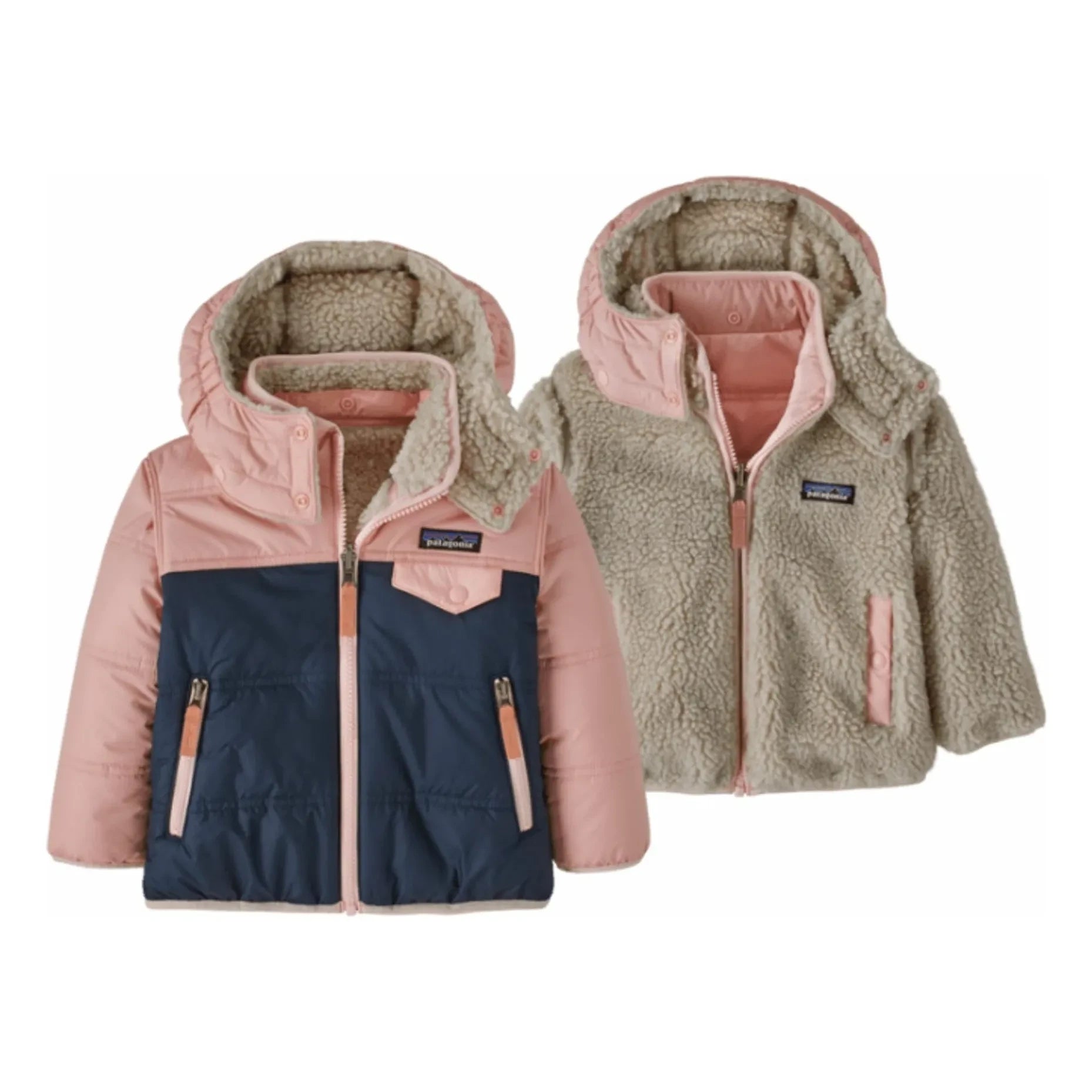 Patagonia - Tribbles Geri Dönüştürülmüş Elyaf Çift Taraflı Ceket | Pembe