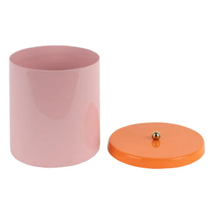 Present Time - Pembe Funky Retro İkili Tencere