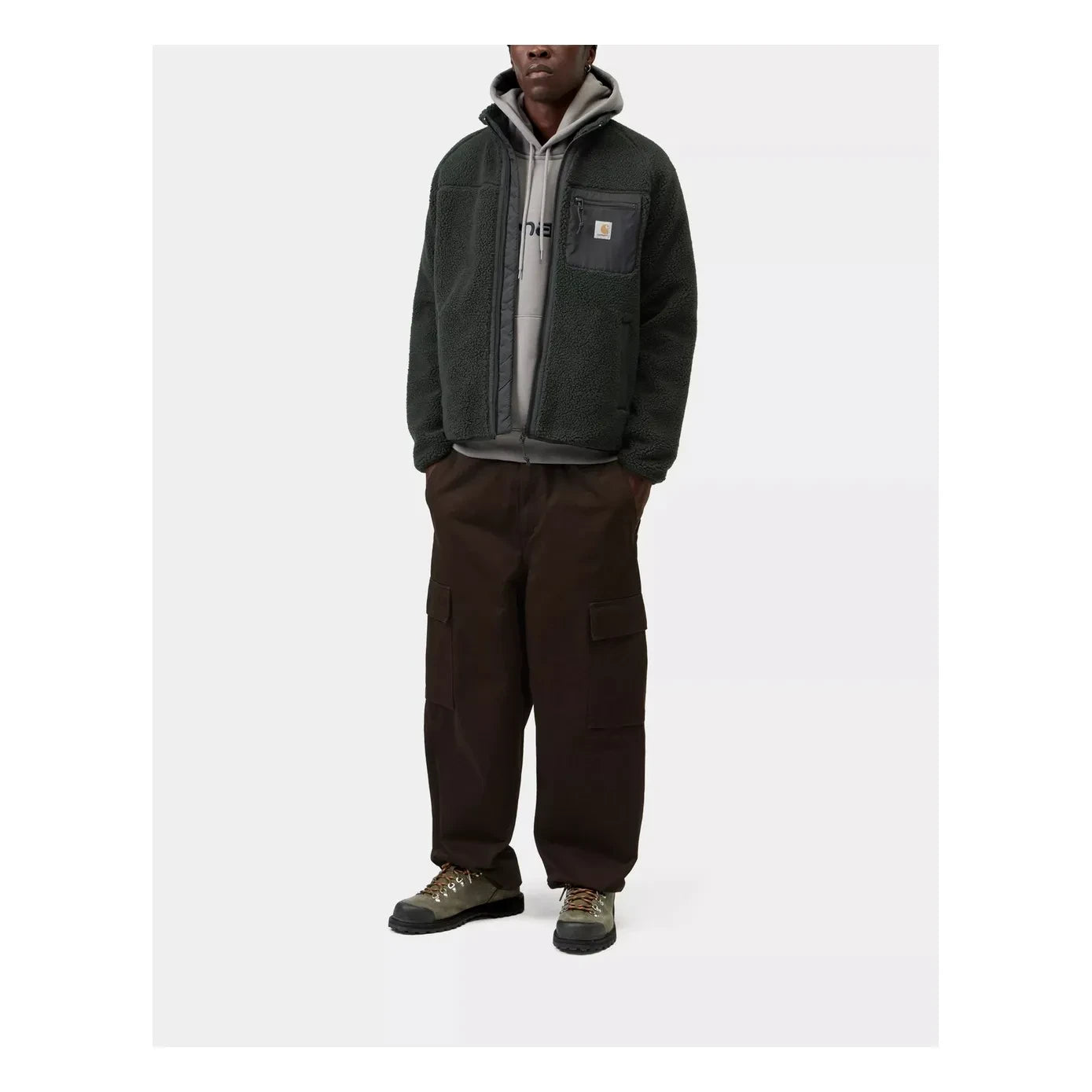 Carhartt WIP - Prentis Fleece Ceket | Siyah