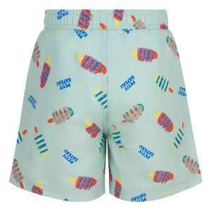 Petit Bateau - Glaces Geri Dönüştürülmüş Elyaf Yüzme Şortu | Turkuaz