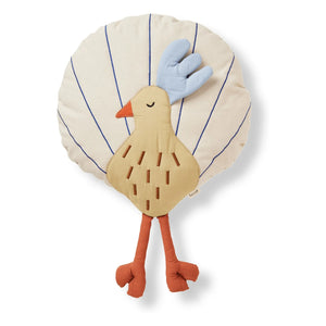 Ferm Living Kids - Tavus kuşu yastığı | Bej