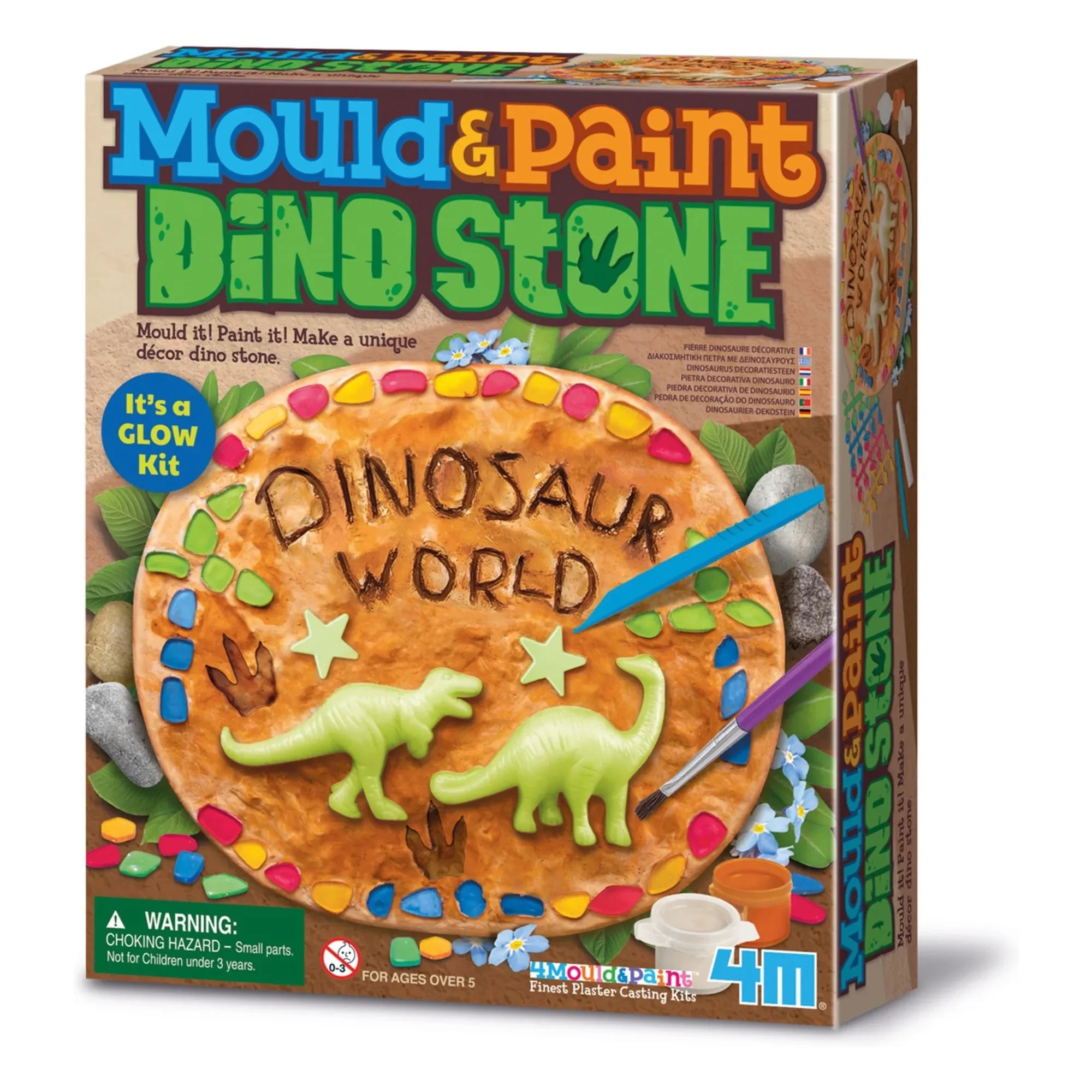 4M - Dino taş kalıp seti