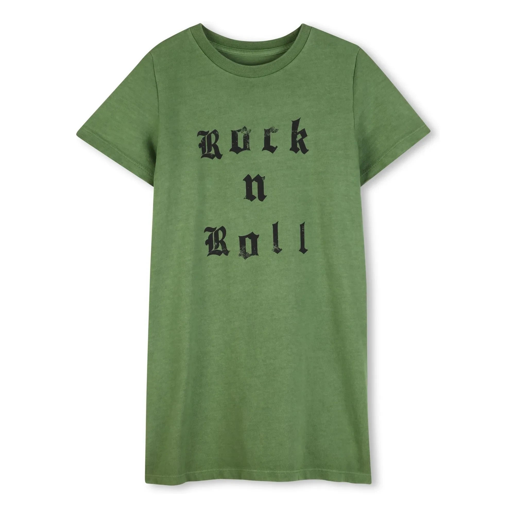 Zadig & Voltaire - Rock N Roll T-Shirt Elbise | Yeşil