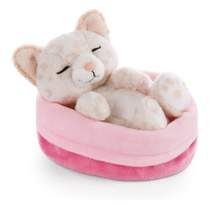 Nici - Leopar Kedi Peluş - Uyuyan Evcil Hayvanlar | Ecru