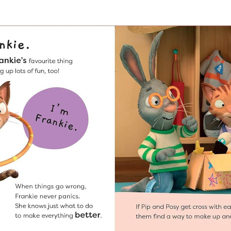 Nosy Crow - İngilizce Pip ve Posy: Favori Şeyler Kitap-Dinossi