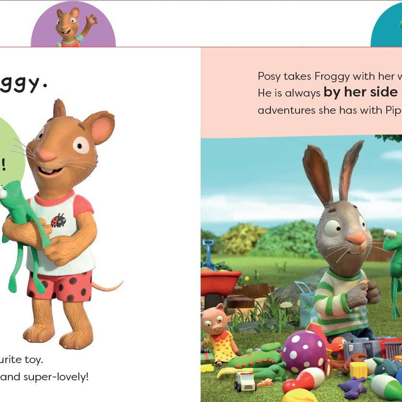 Nosy Crow - İngilizce Pip ve Posy: Favori Şeyler Kitap-Dinossi