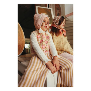Louise Misha - Isolina bonnet | Pembe