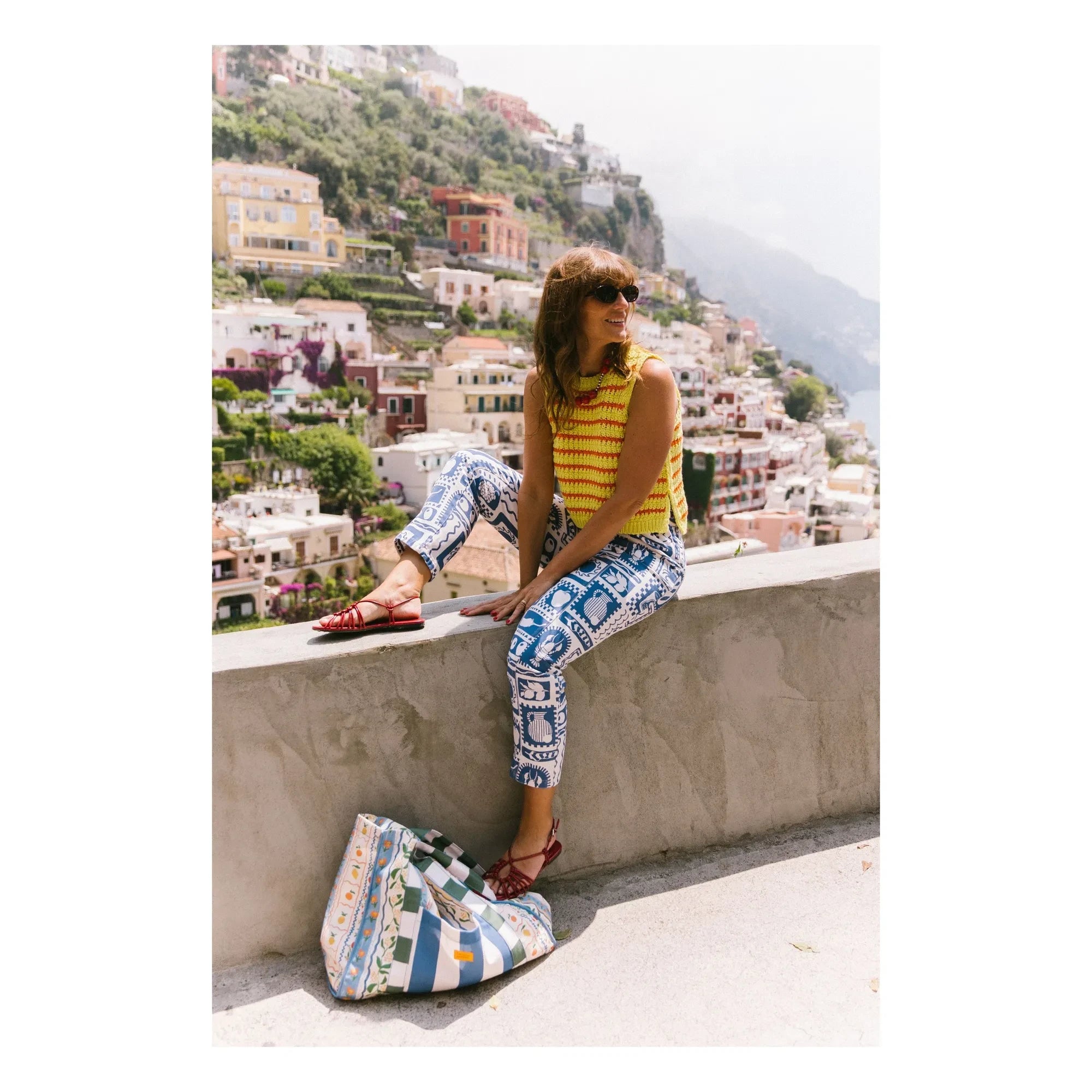 Favorite People - Positano Pantolon Olives - Kadın Koleksiyonu | Mavi