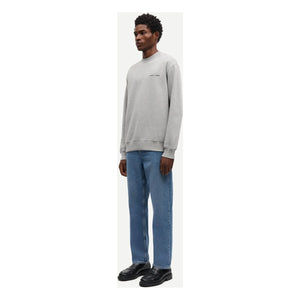 Samsoe Samsoe - Bisiklet yaka sweatshirt Norsbro 11727 | Gri