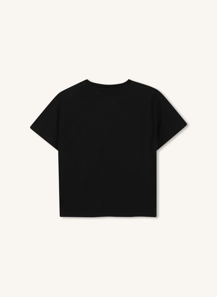 Kenzo - Kaplan Kafası Tişört | Siyah
