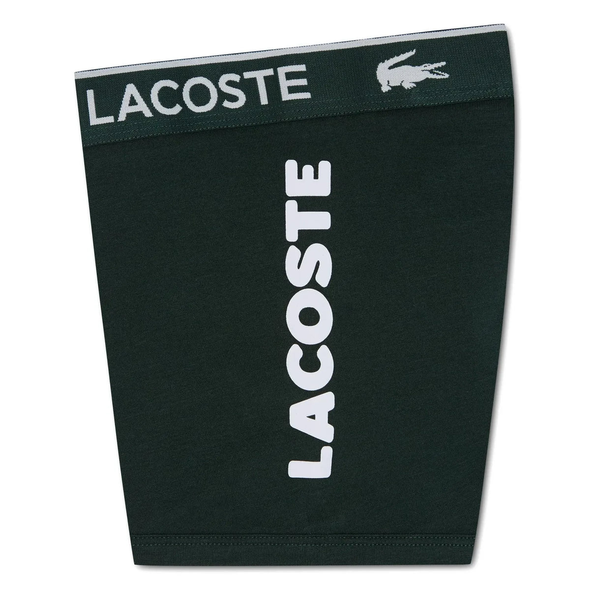 Lacoste - طقم بوكسر بشعار 3 قطع | رمادي