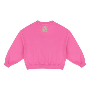 Jenest - Tammie organik pamuk sweatshirt | Fuşya