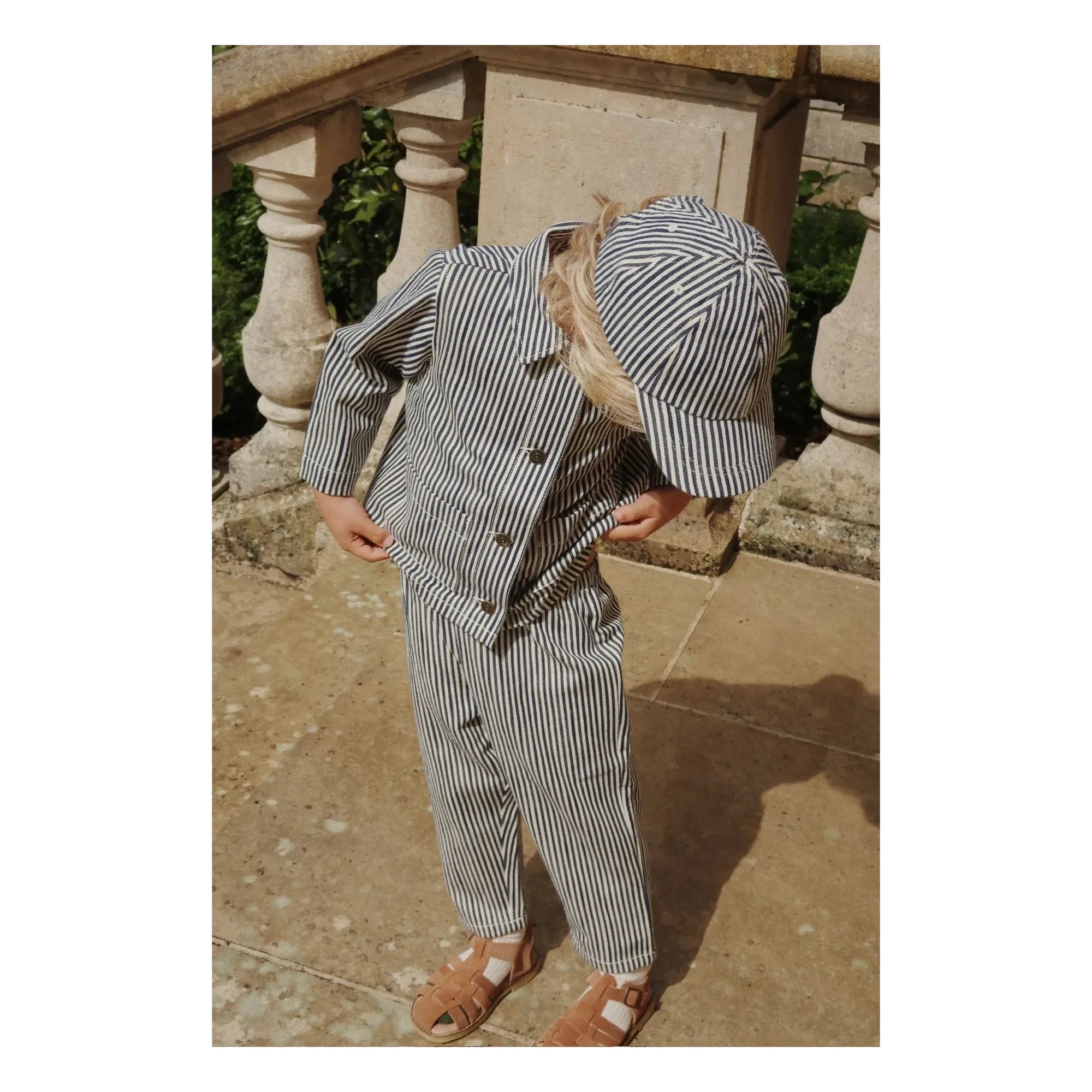 Konges Sløjd - Fender Organik Pamuk Ceket | Lacivert