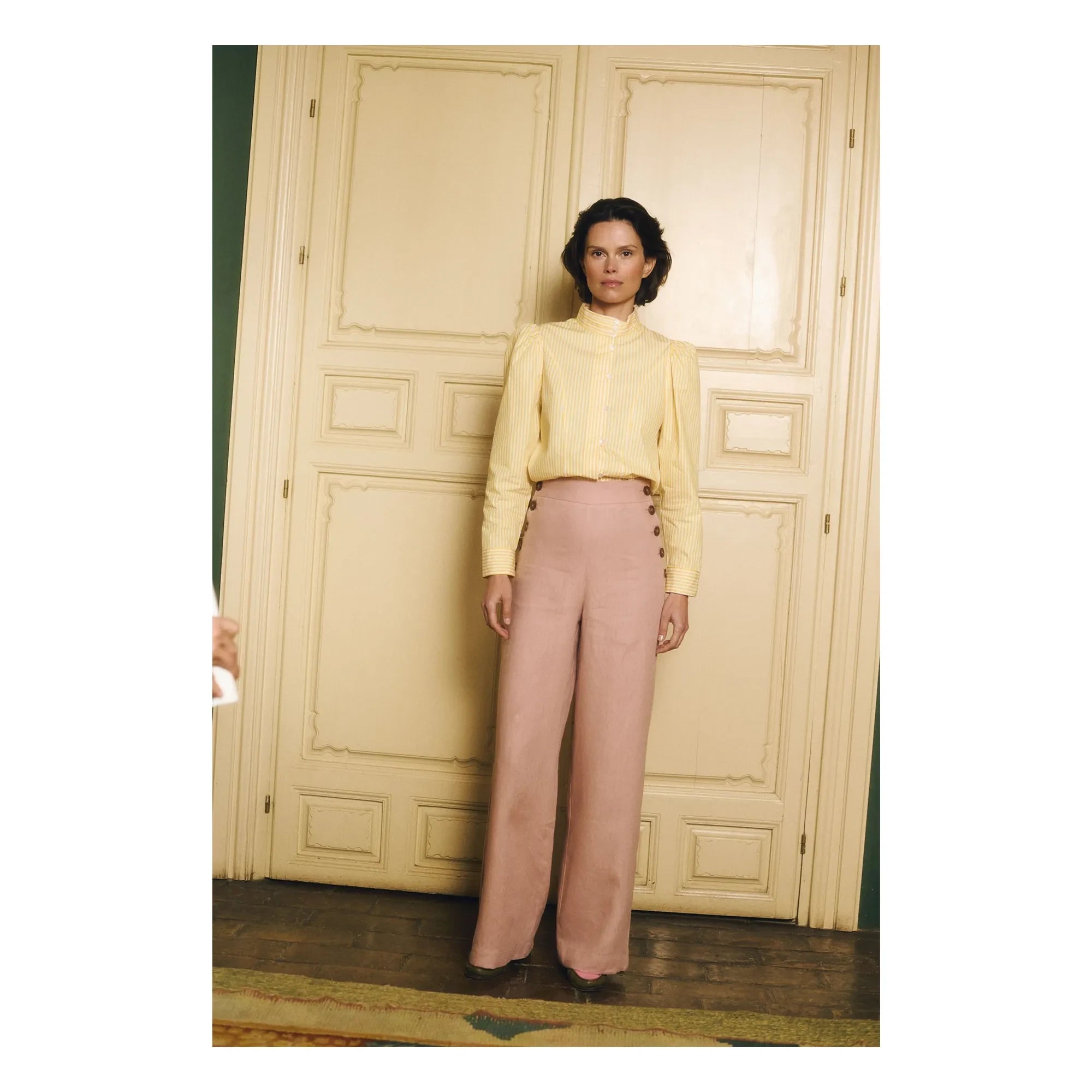 Maria de la Orden - Pablo Keten Pantolon | Pembe