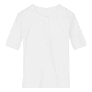 Skall Studio - Liv T-shirt Organik pamuk | Beyaz