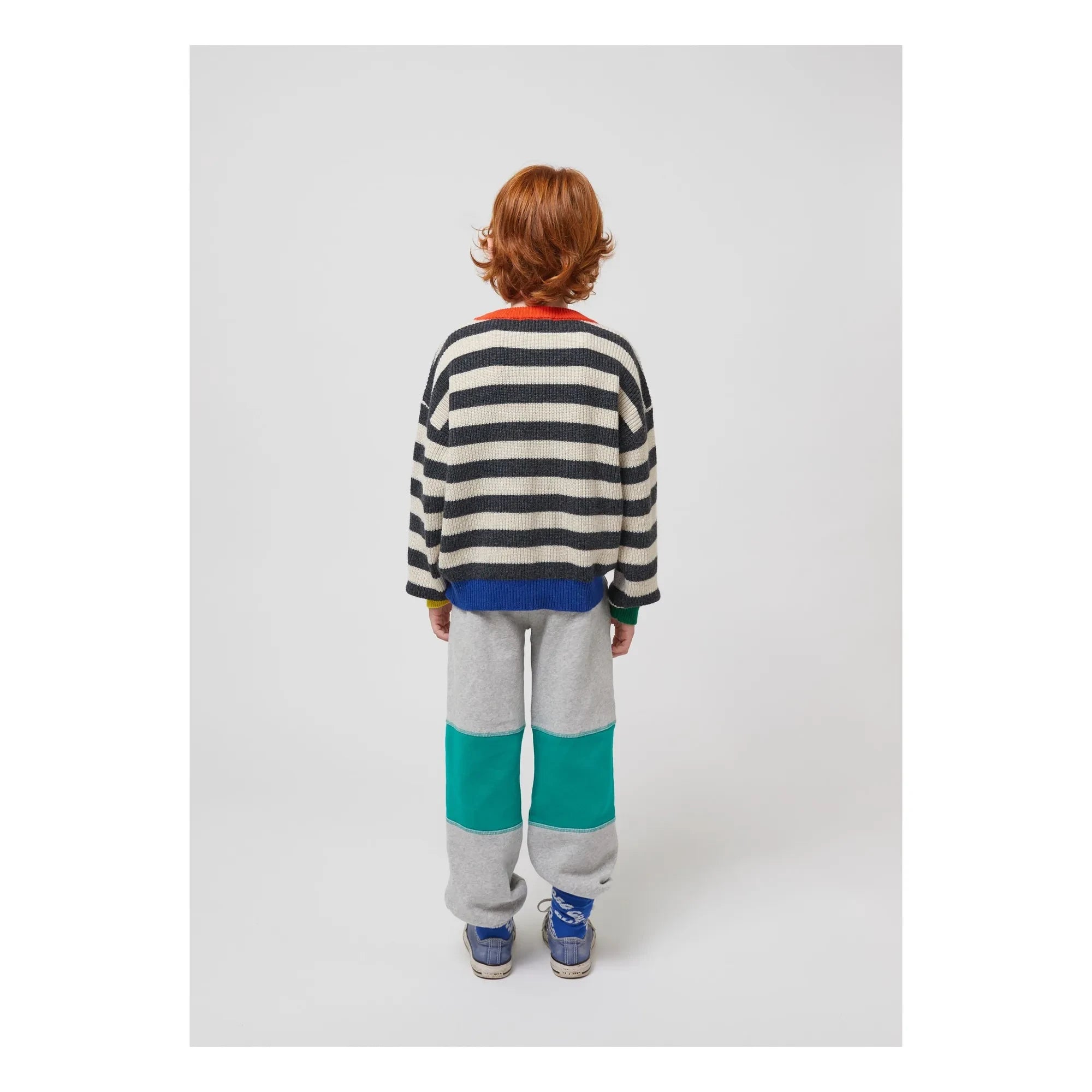 Bobo Choses - Organik Pamuklu Saç Bandı Jogger | Heather gri