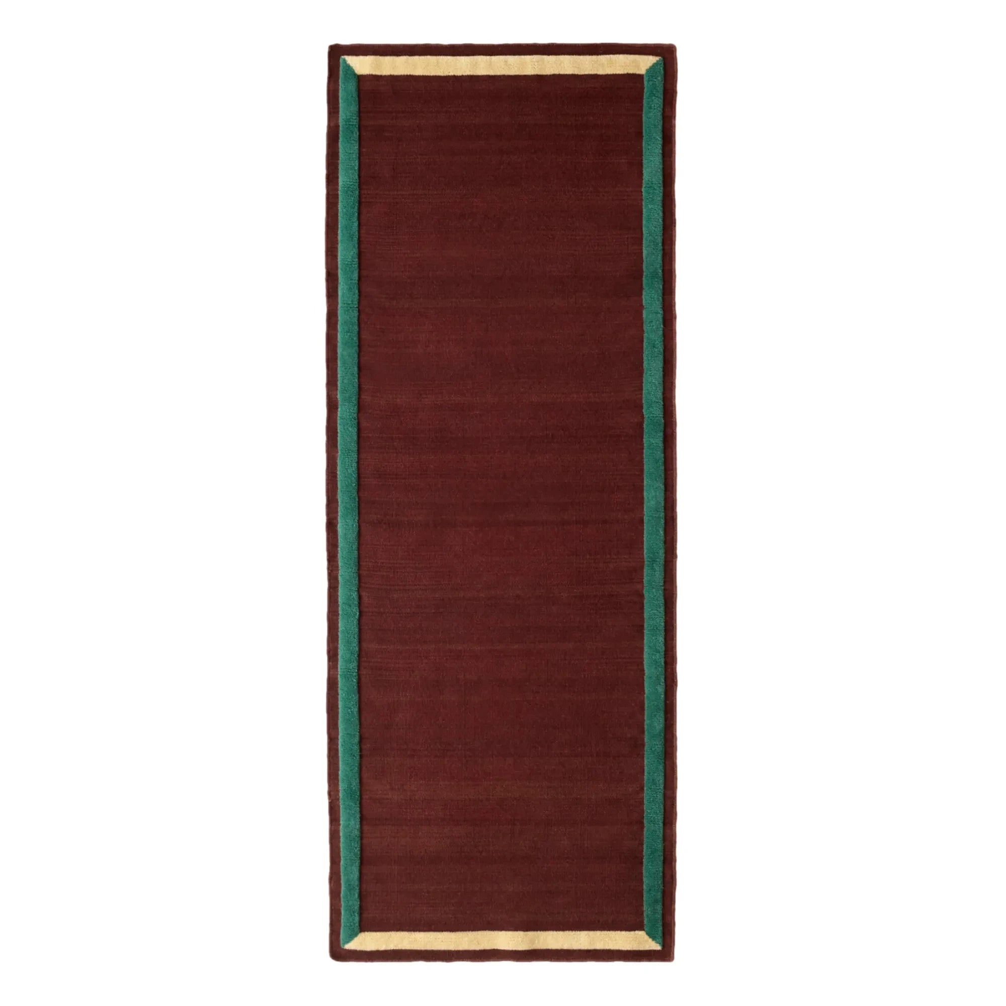& Tradition - Çerçeveli Halı | Bordo