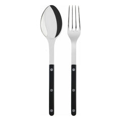 Sabre - Bistrot çatal-bıçak takımı | Siyah