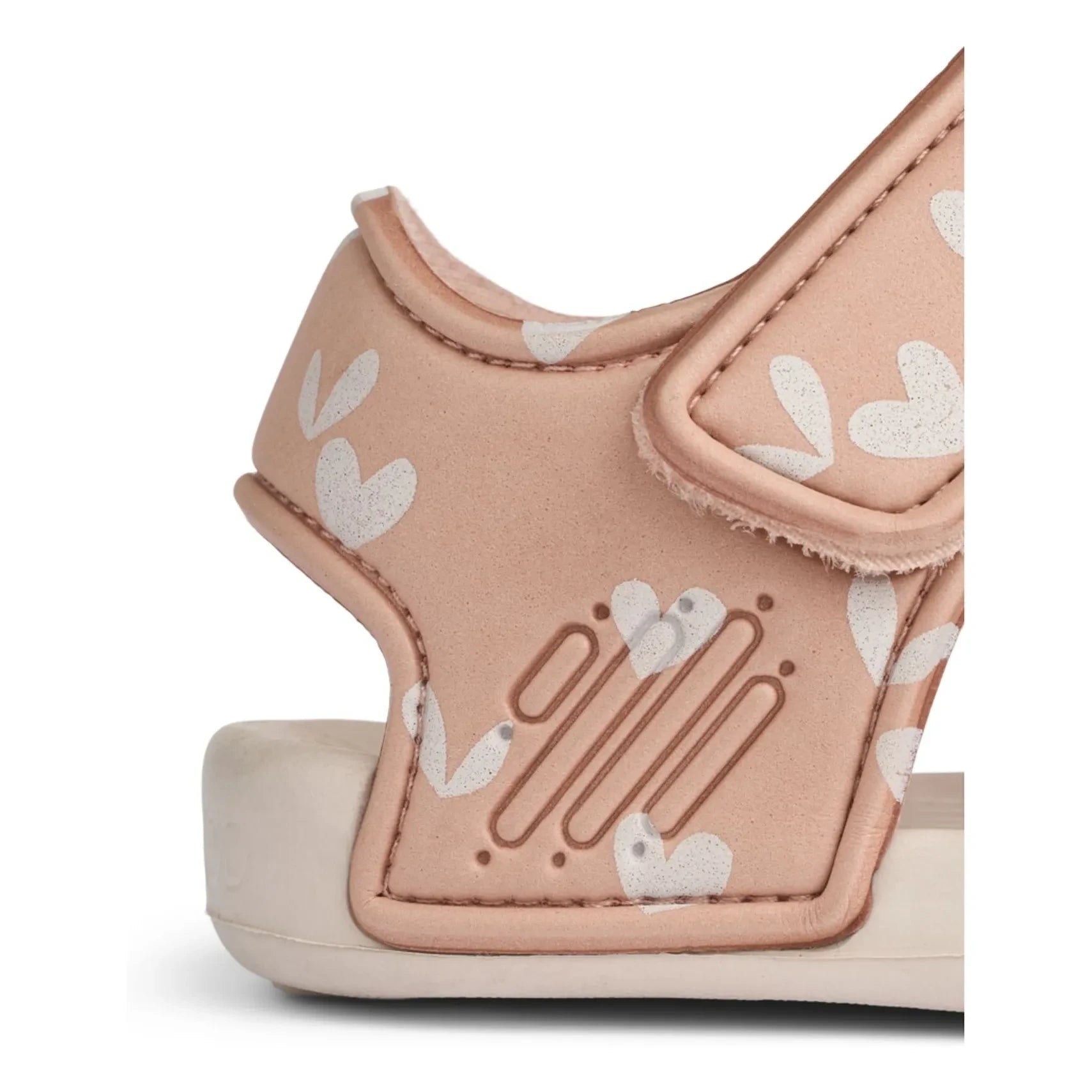 Liewood - Blumer Cœurs Sandaletler | Pembe