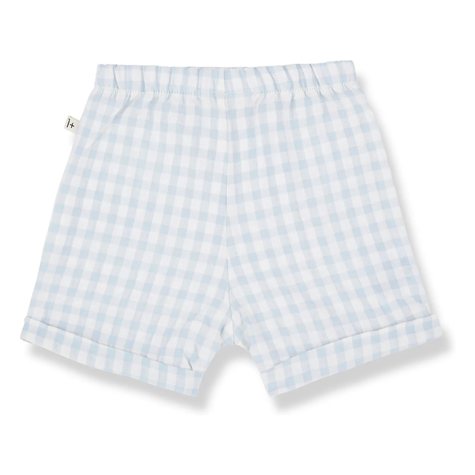 1+ in the family - Bermuda Tinos Vichy Seersucker | Açık mavi