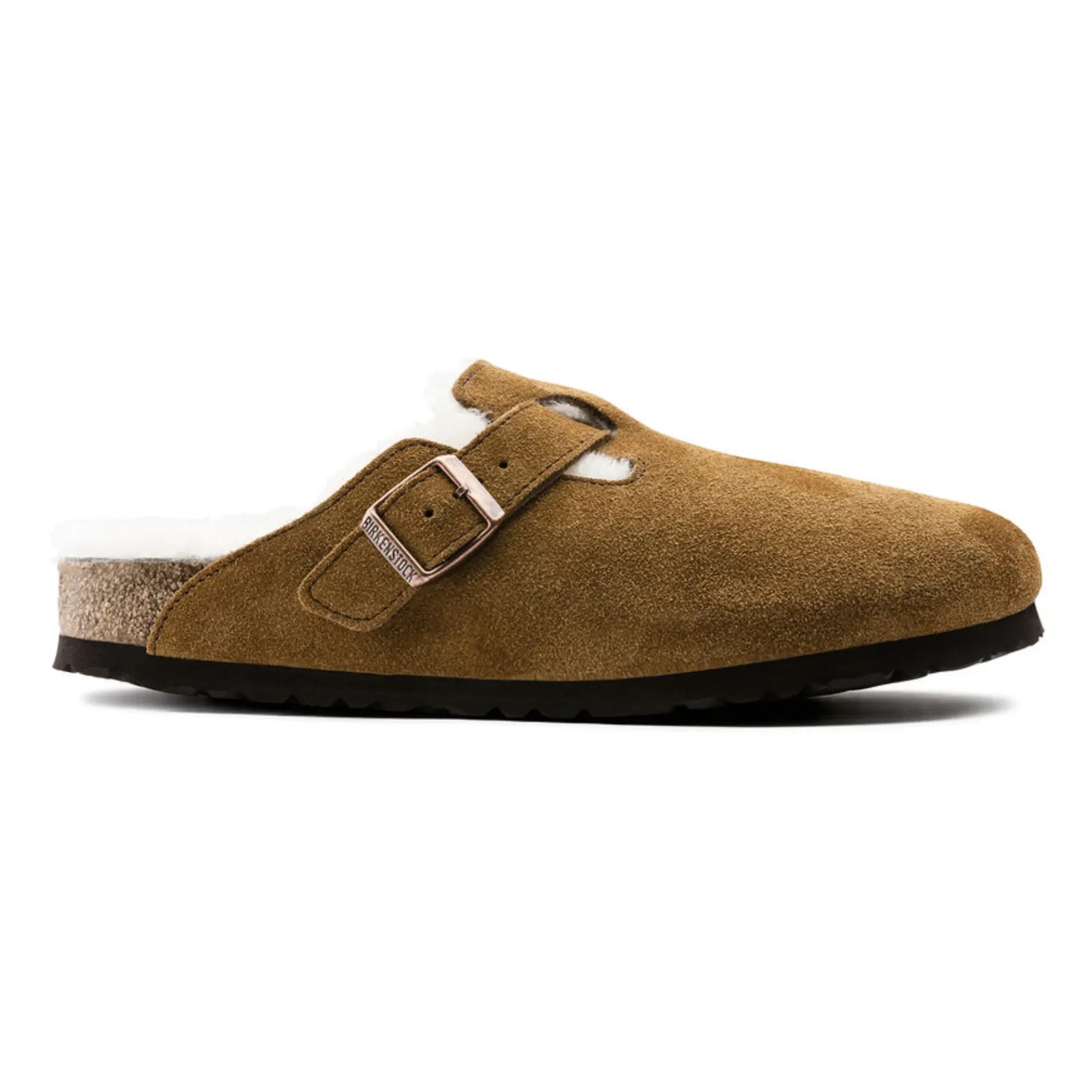 BIRKENSTOCK - Boston Shearling Terlikler - Yetişkin Koleksiyonu | Karamel
