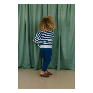 We Are Kids - Çizgili organik pamuk polo tişört | Mavi