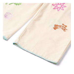 Molo - Alfie Minis Doodles pantolon | Ecru