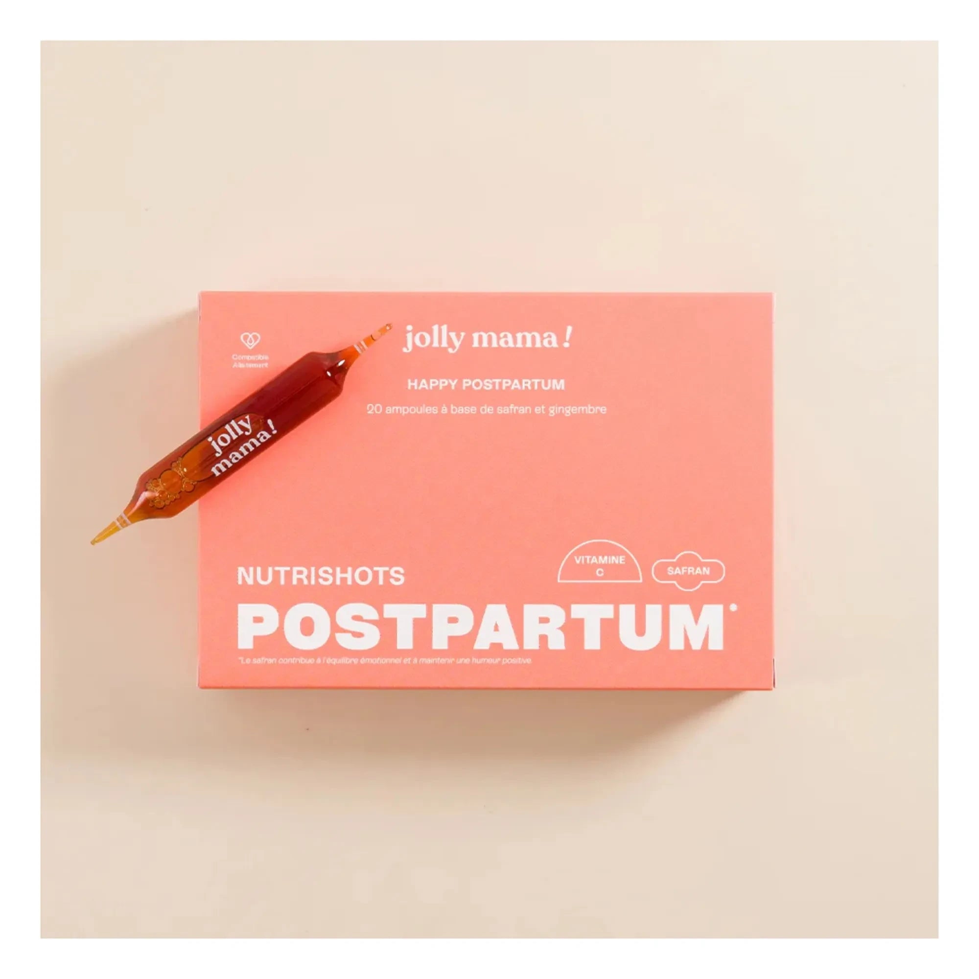 Jolly Mama - Mutlu Lohusalık İçin Gıda Takviyesi - 20 x 10 ml ampul