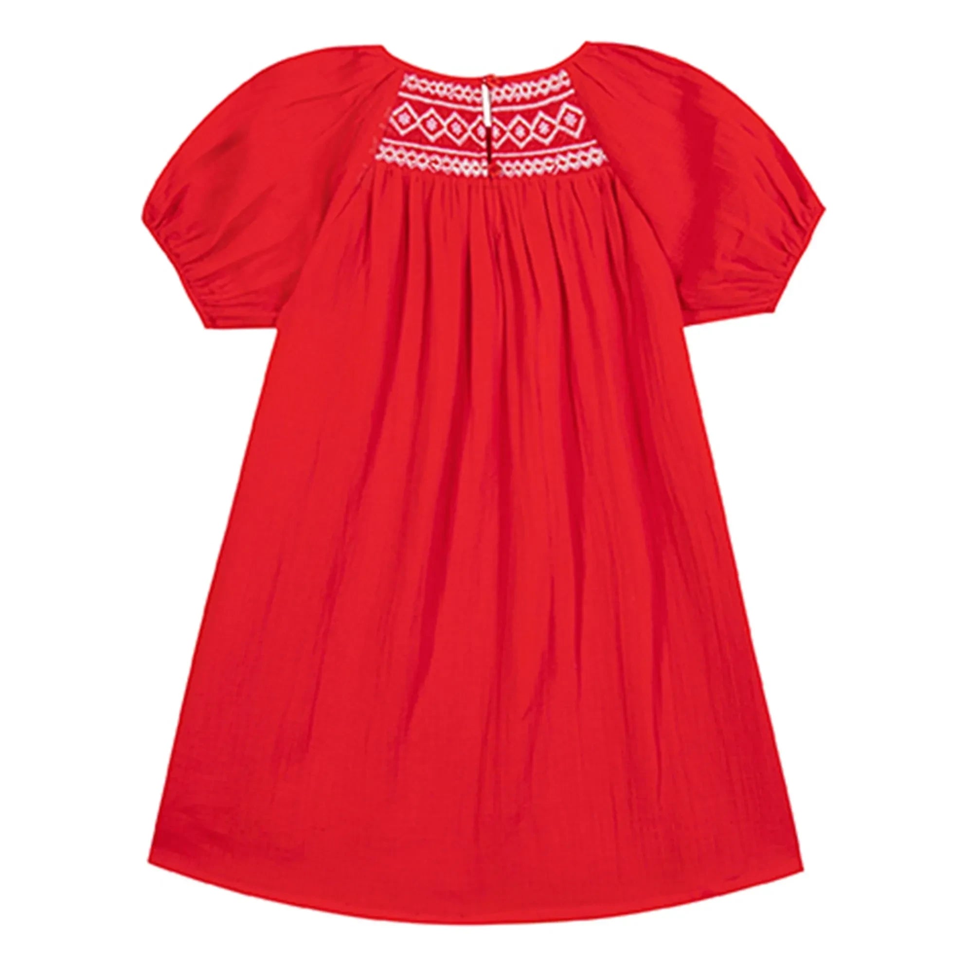 Bonton - Nala Büzgülü Elbise | Vermilyon