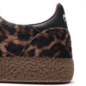 PURAAI - Leo Leopard Spor Ayakkabı | Siyah