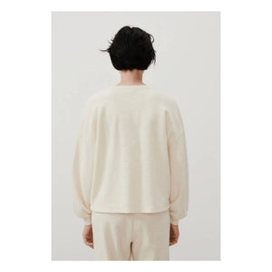 American Vintage - Bobypark Organik Pamuklu Sweatshirt | Ekru
