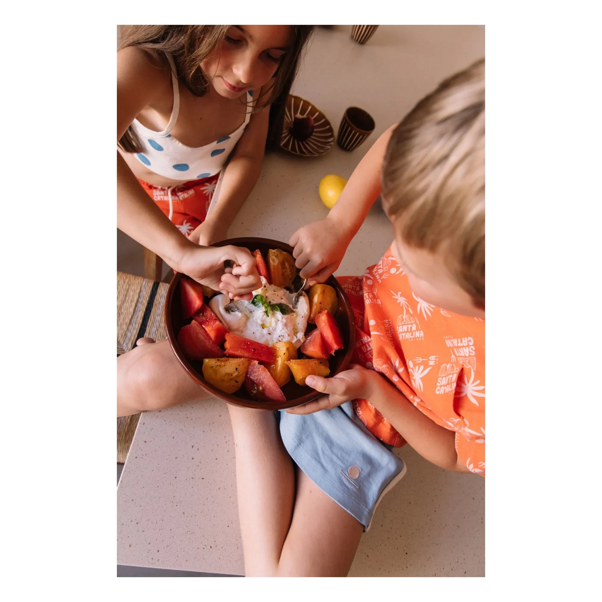 We Are Kids - Elia Geniş Paça Palmiye Pantolon | Turuncu