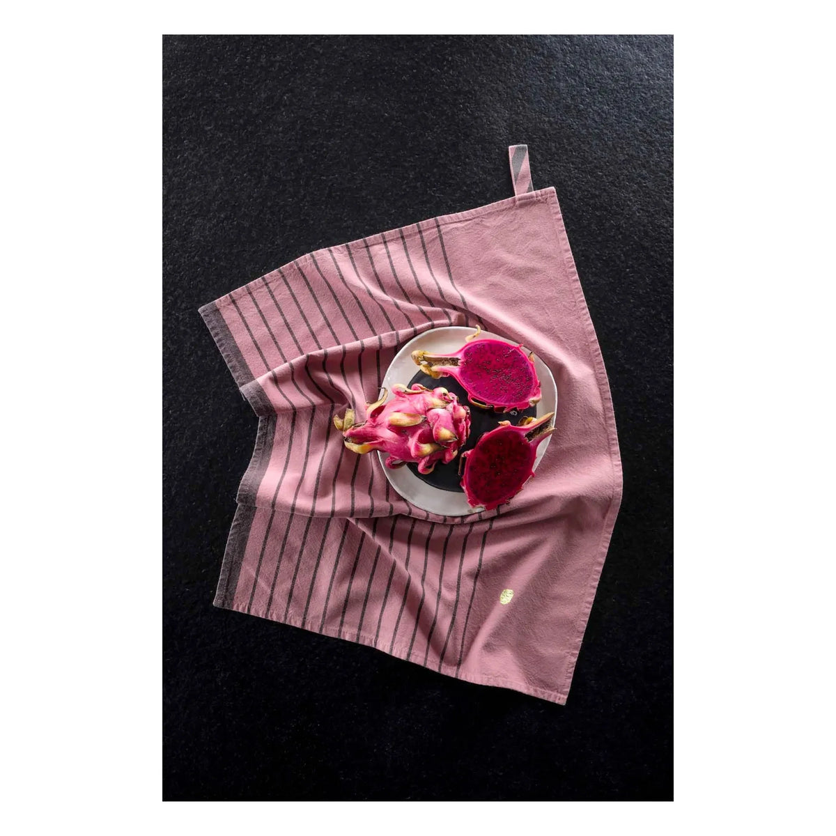 La cerise sur le gâteau - Piero mutfak havlusu | Pembe