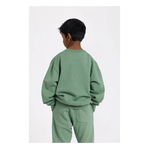 Smallable Kid - Arlo organik pamuk sweatshirt | Haki