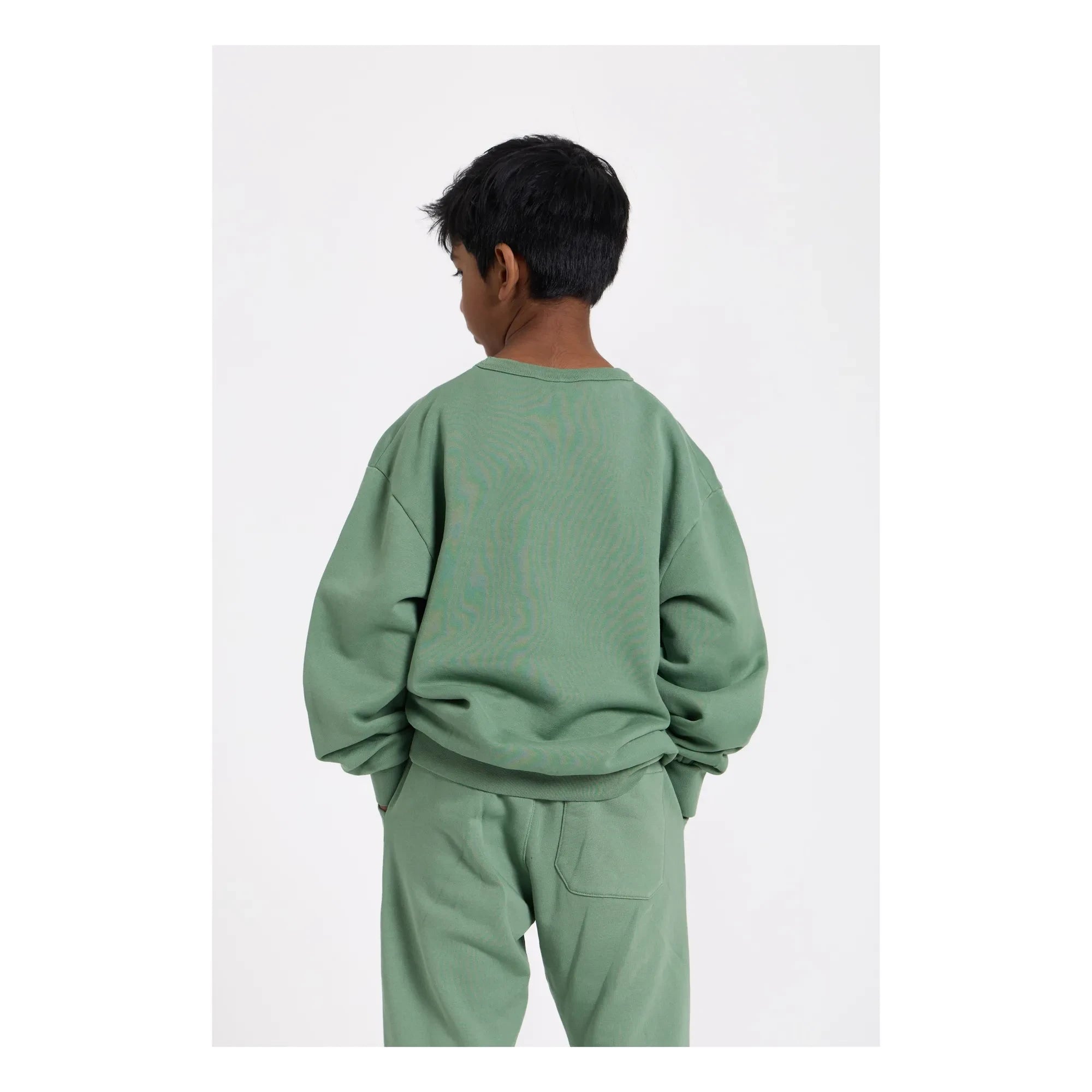 Smallable Kid - Arlo organik pamuk sweatshirt | Haki