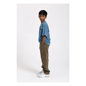 Hundred Pieces - Finn organik pamuklu T-shirt | Mavi