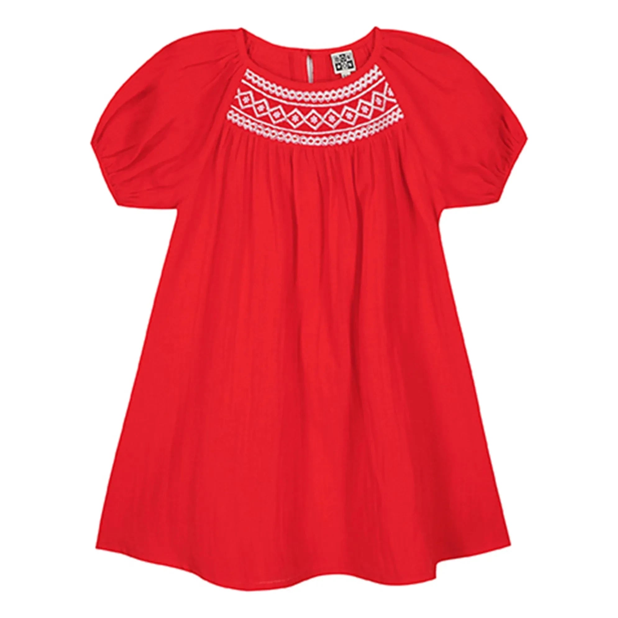 Bonton - Nala Büzgülü Elbise | Vermilyon