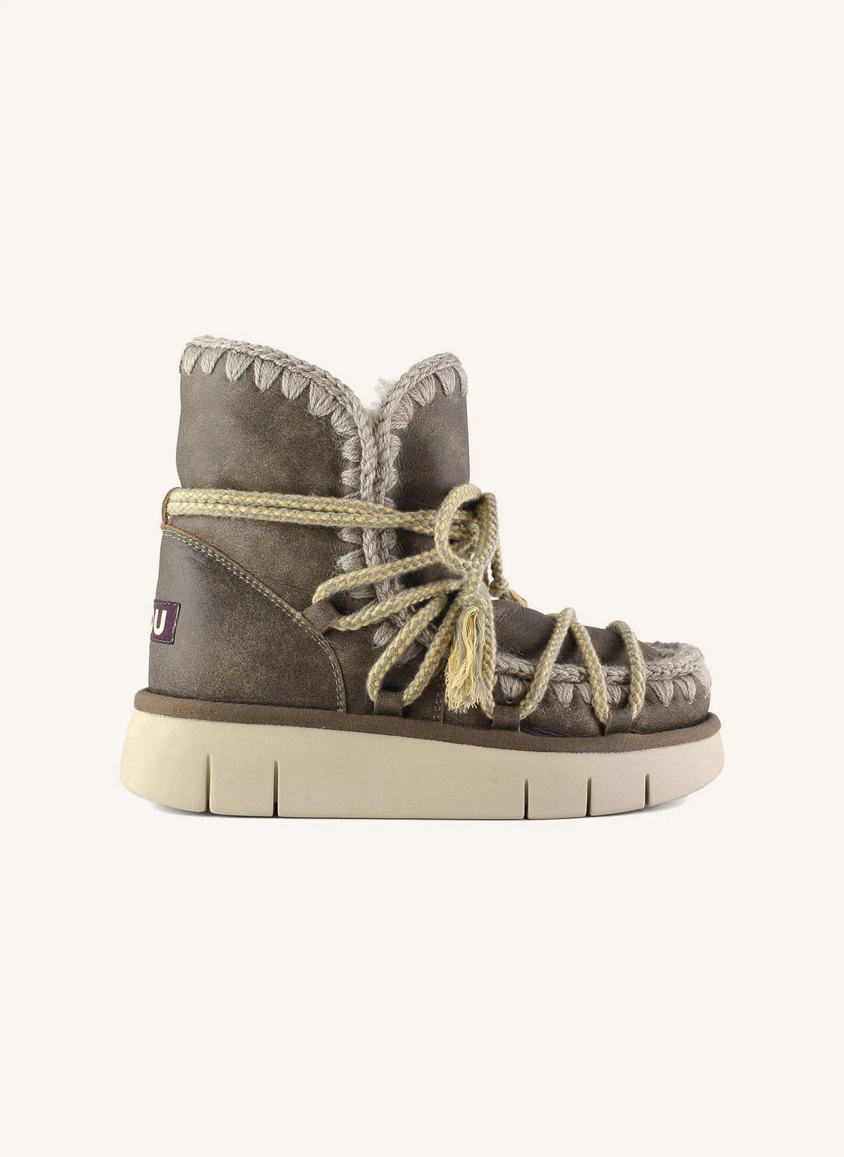 Mou - Bounce Boots | بني