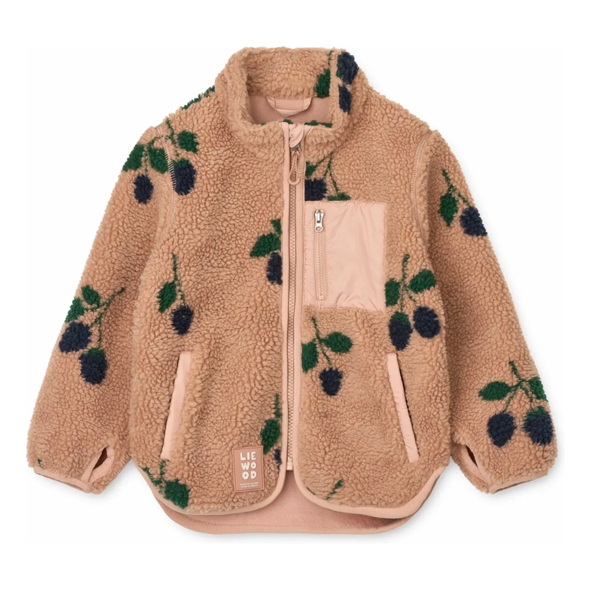 Liewood - Nolan Sherpa Ceket | Toz Pembe