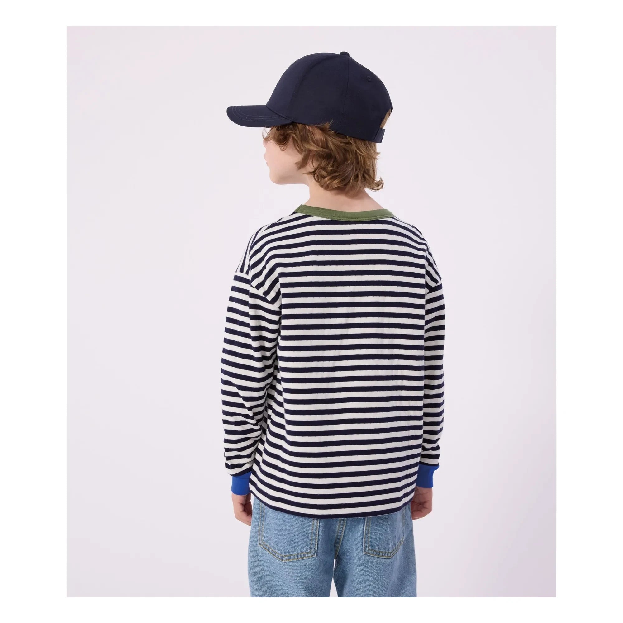 Petit Bateau - Çizgili Tişört | Mavi