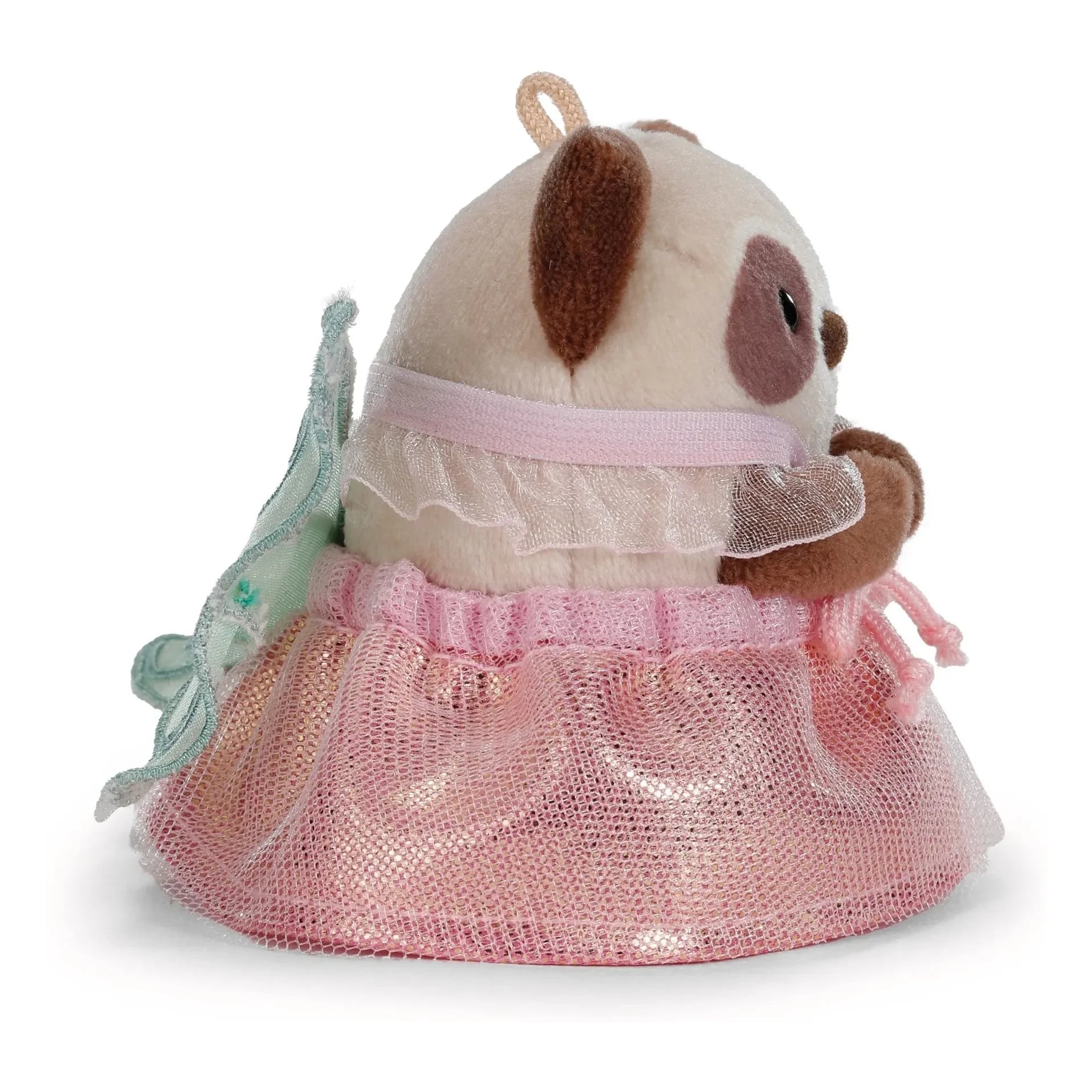 Nici - Rakuma Peri kılıklı Rakun peluş | Pembe