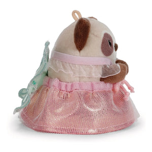 Nici - Rakuma Peri kılıklı Rakun peluş | Pembe