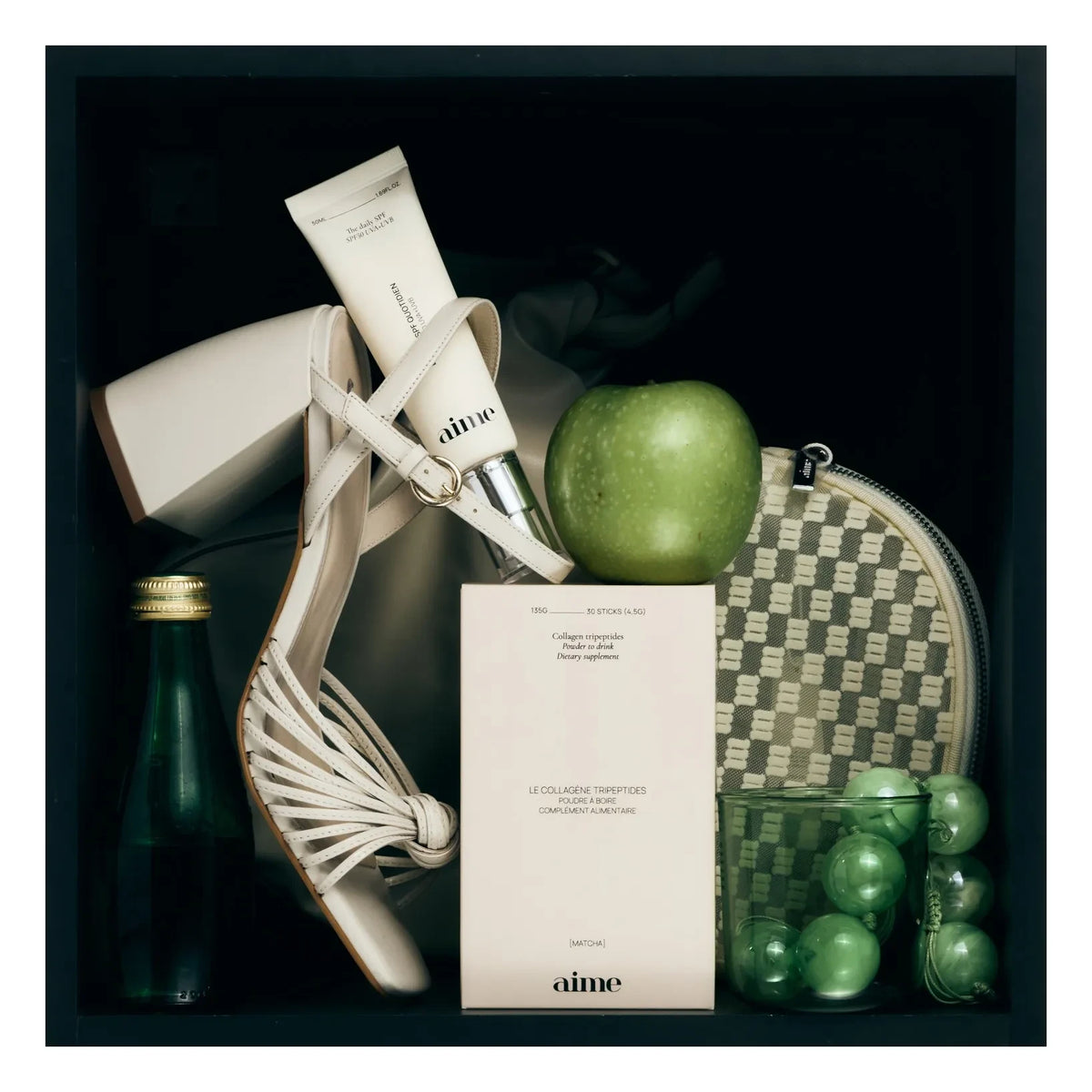 AIME - Matcha Aromalı Kolajen Tripeptit - 30 Çubuk