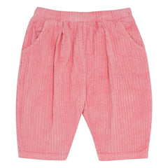 The Campamento - Pembe Kadife Pantolon | Baby