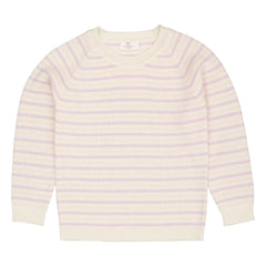 Copenhagen Colors - Çizgili Fitilli Kazak Merino Yünü | Leylak