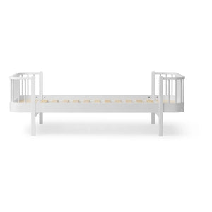 Oliver Furniture - Orijinal Ahşap Junior Karyola Dönüşüm Kiti - 138 cm yüksekliğinde çatı katı yatağa | Beyaz