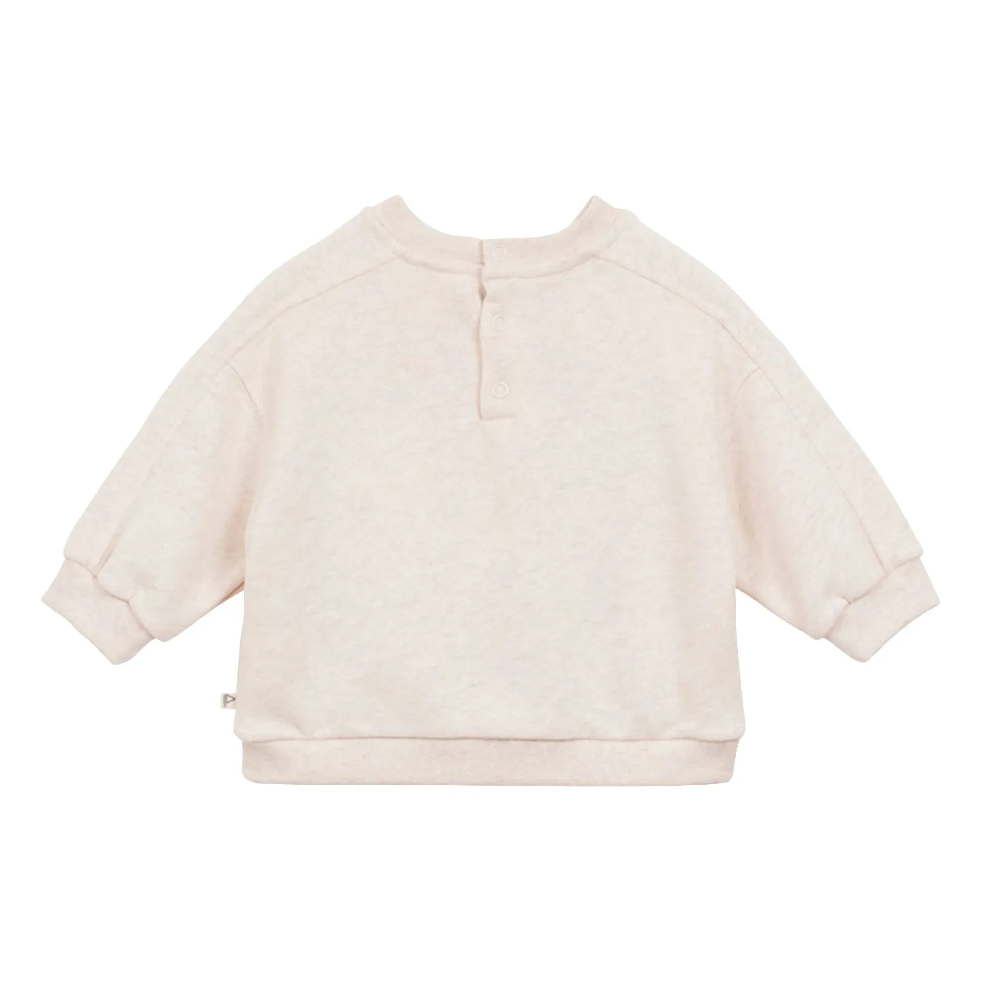 Arsène et Les Pipelettes - Sweat Soleil Organik Pamuk | Heather beige