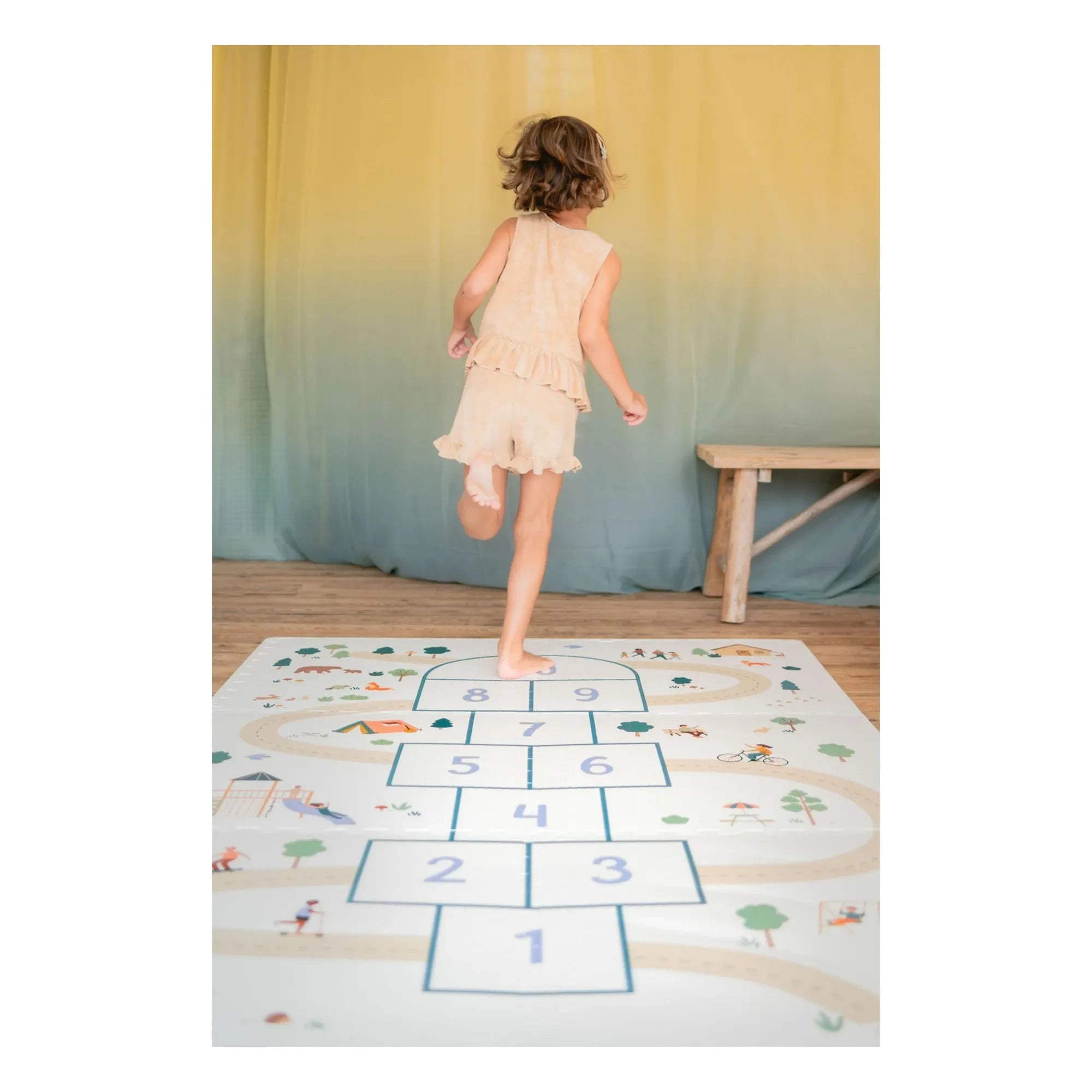 Play and Go - Tiloo modüler oyun matı - Marelle