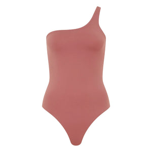 Smallable Woman - Janet Asimetrik Tek Parça Mayo | Plum